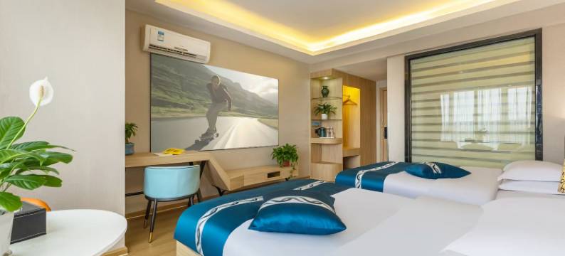 小苹果酒店(花果园购物中心松花路地铁站店)图片