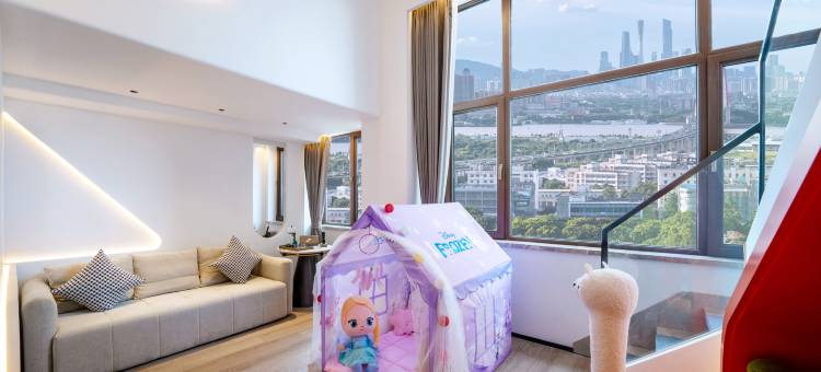 哈尔滨安纳缦设计师江景酒店(中央大街步行街索菲亚教堂店)图片