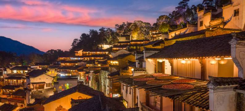 溪渡·180°环山观景民宿(晒秋观景台篁岭景区店)图片