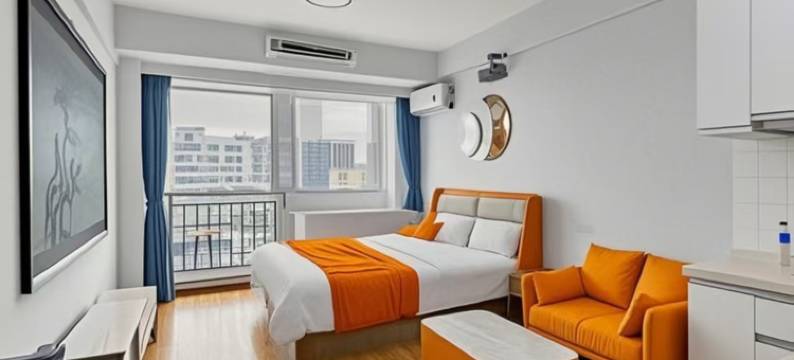 威海·星晴Dream·Corner度假民宿(韩乐坊威海站店)图片