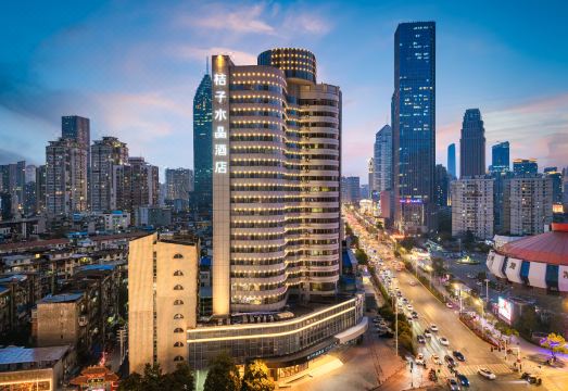 武汉汉口金融中心万象城桔子水晶酒店外景图