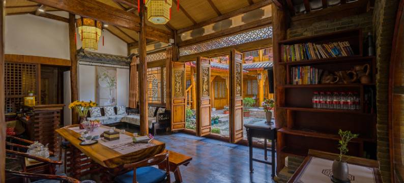 晴初阁·Mirth-sun新中式·秘密花园│东方美学民宿(古城大水车店)图片