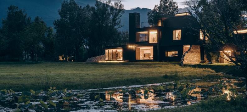 山·叁夏Underdream hygge lodge庄园图片