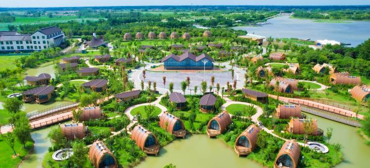 白马湖湿地酒店图片