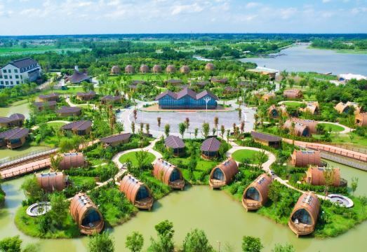 白马湖湿地酒店外景图