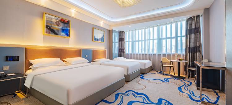 深蓝数码酒店(烟台火车站滨海广场店)图片