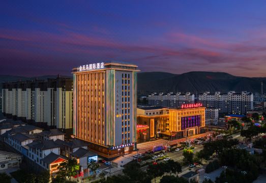 金天马国际酒店外景图