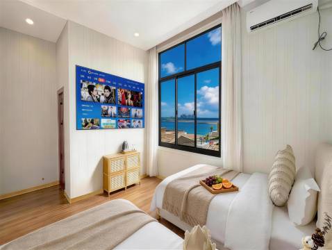 平潭海棠·君山下海景民宿(蓝眼泪观景点流水镇文创村海滩店)图片