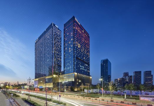 北京通州北投希尔顿酒店外景图