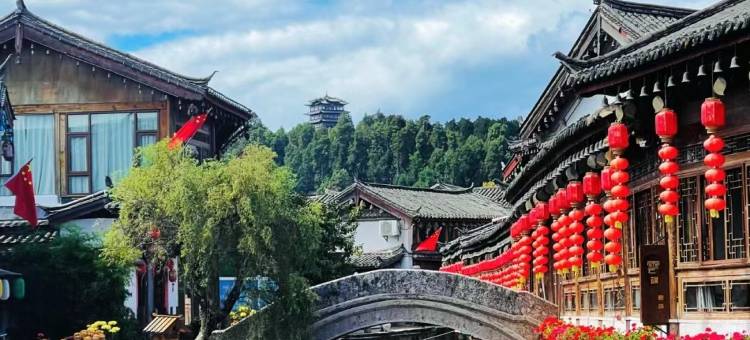 景缘·古城全景纳西庭院民宿(丽江古城大水车店)图片