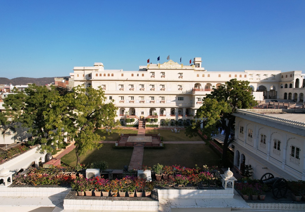 The Raj PalaceOver view
