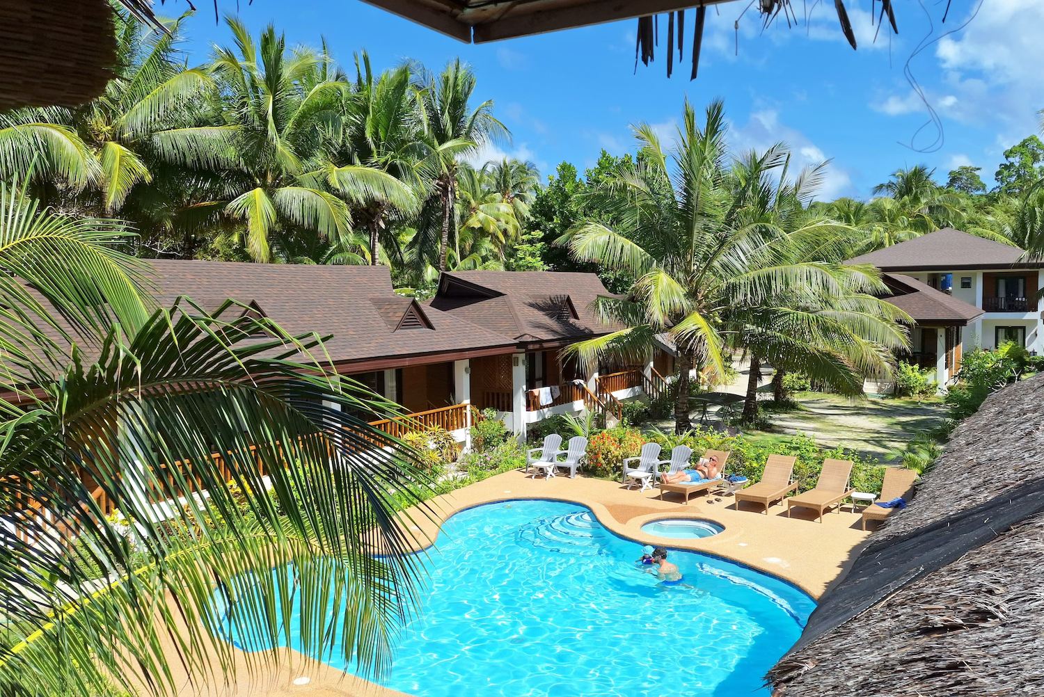 White Villas Resort Over view