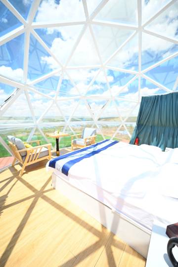 夯错湿地暗夜星空景区民宿