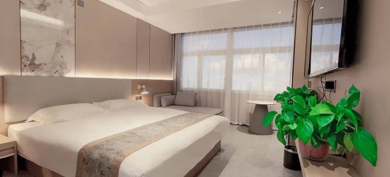 归悦HOME•设计师酒店(淮南站商贸文化广场店)图片