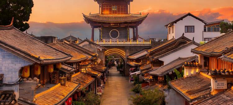 喜舍·设计师中式庭院花园民宿(巍山古城星拱楼店)图片