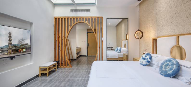 青城山街子古镇喜悦酒店·时间开的花·景区中心步行街店图片