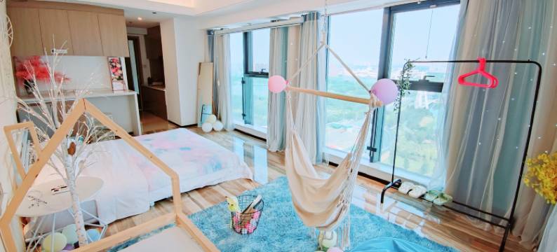 星鹿花宿·城市美宿(郑州博雅广场龙子湖地铁站店)图片