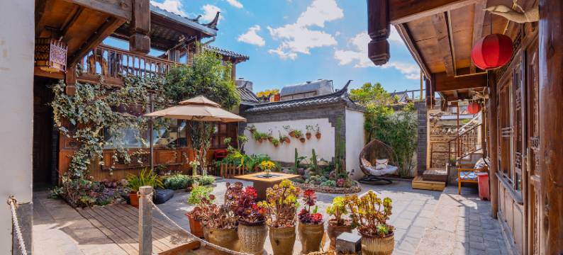 Trees·一棵树·幸福花园丨原木花园礼韵设计美宿(丽江古城店)图片