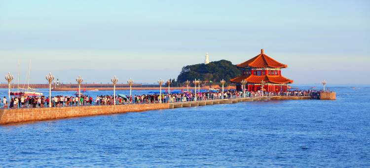 遇见·海悦天蓝公寓(青岛五四广场宁夏路地铁站店)图片