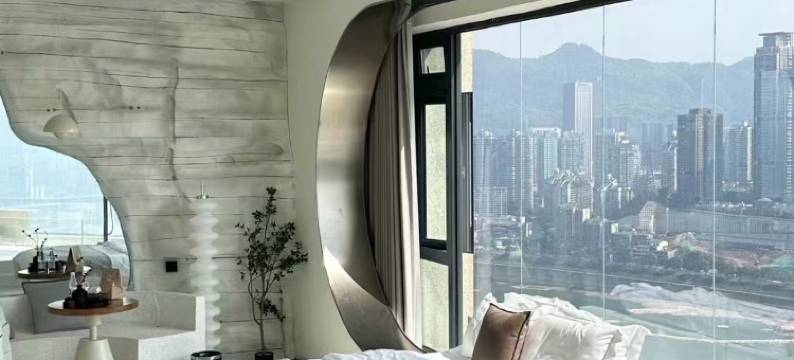重庆忆拾高空江景公寓(解放碑洪崖洞店)图片