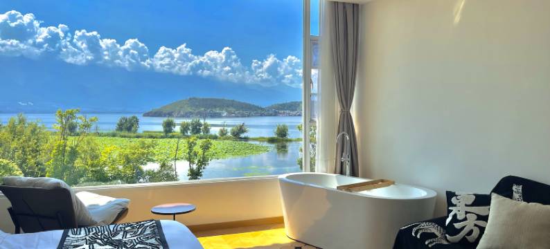 昆弥川Quiesce·观霞看海静谧意境美宿(大理洱海店)图片