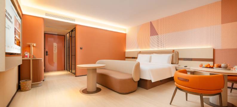 桔子酒店(重庆李子坝牛角沱地铁站店)图片