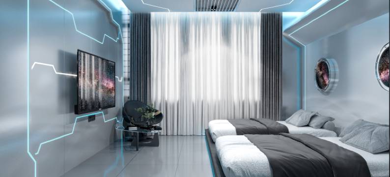 深圳龙岗中心区叁度空间酒店(安良地铁站店)图片