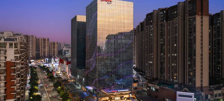梅州梅江财盛中心希尔顿欢朋酒店图片