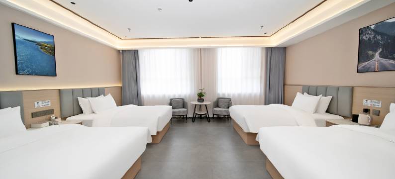 优觅酒店(精河南站店)图片