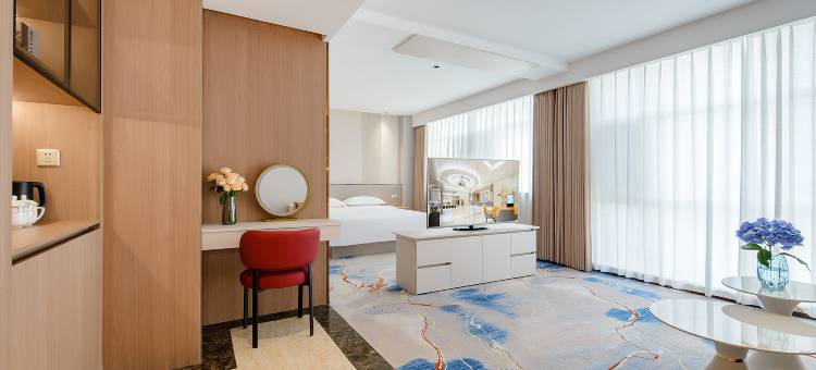 银川鸿锦添悦酒店(宝湖公园敬德夜市店)图片