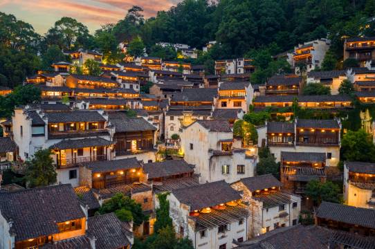 婺源篁岭景区倚山居美宿图片