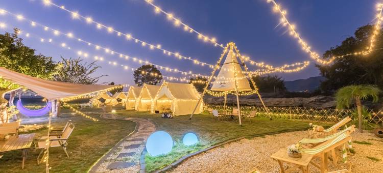 花筑·花田舍·滩涂日出·篝火营地·观景美宿(霞浦北岐滩涂店)图片