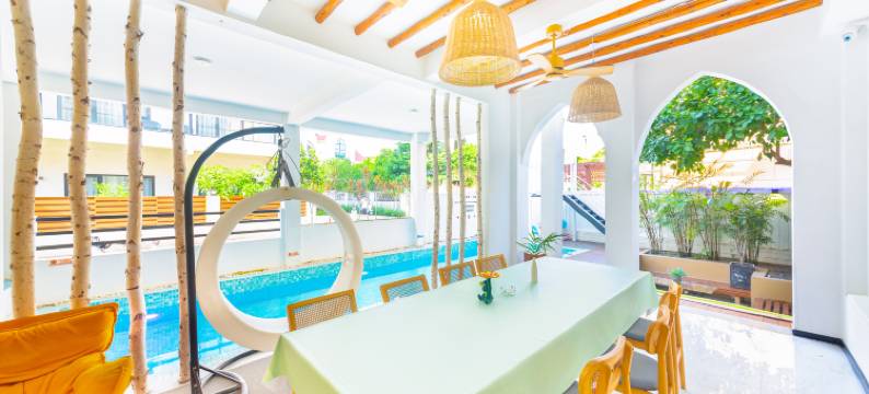 听海轩奢·知北游轻法式风格情侣亲子度假别墅图片