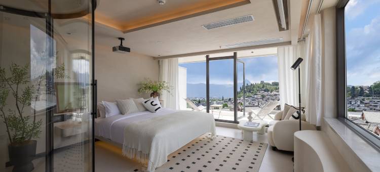 Echo良栖山舍·晚风惬观雪山古城全景度假酒店(丽江古城大水车店)图片