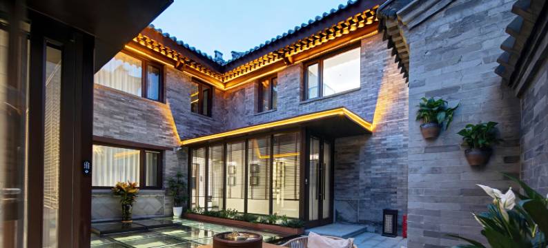 泊云小筑·现代美学·设计师度假合院(大同古城墙华严寺店)图片