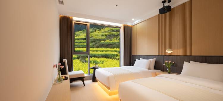 溪渡·180°环山观景民宿(晒秋观景台篁岭景区店)图片