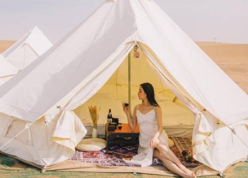 敦煌七号星空·沙漠露营宿集图片