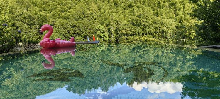 花筑奢·暖木 | 亲子萌宠·观景智能度假美宿(黄山汤口南大门店)图片