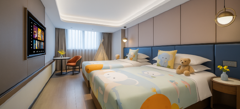 无锡•宜尚丨DESIGNERCINEMANIGHTVIEW高空酒店(三阳广场无锡站店)图片