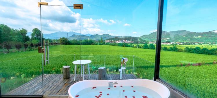 黄梅袁夫稻田villa|设计师HarvestCoffee民宿图片