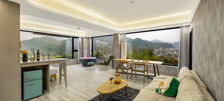 界角·Luxury山景庭院观景休闲度假美宿(龙王山漂流店)图片