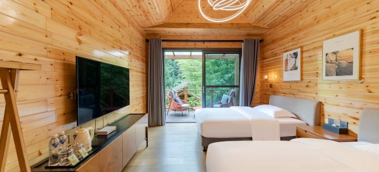 雅安荥经水墨花溪温泉谷民宿图片