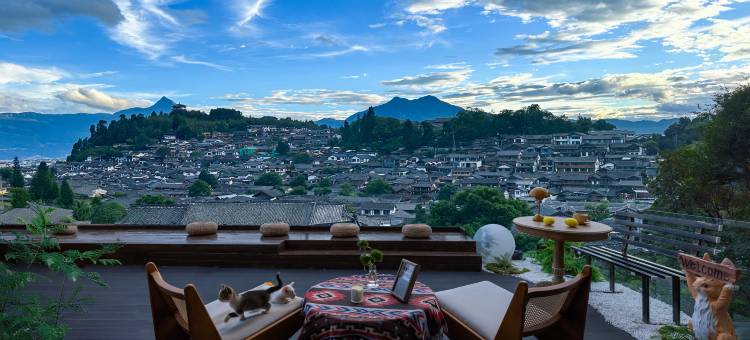 Nell和风庭· 一川风月丨观雪山古城全景酒店(丽江古城大水车店)图片