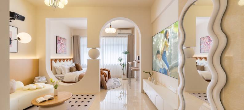 悦见美佳精品公寓(绿岛湖地铁站店)图片