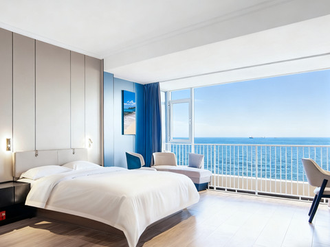 高景·观海酒店(万米海滩浴场店)