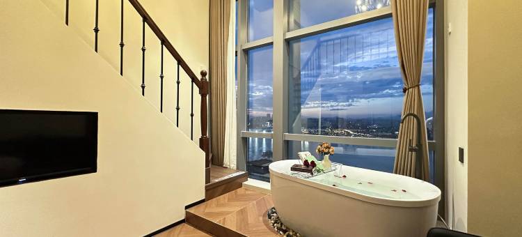 9号•早晨RiverViewAudioVisualKingRoomLOFT设计公寓(潮州湘桥店)图片