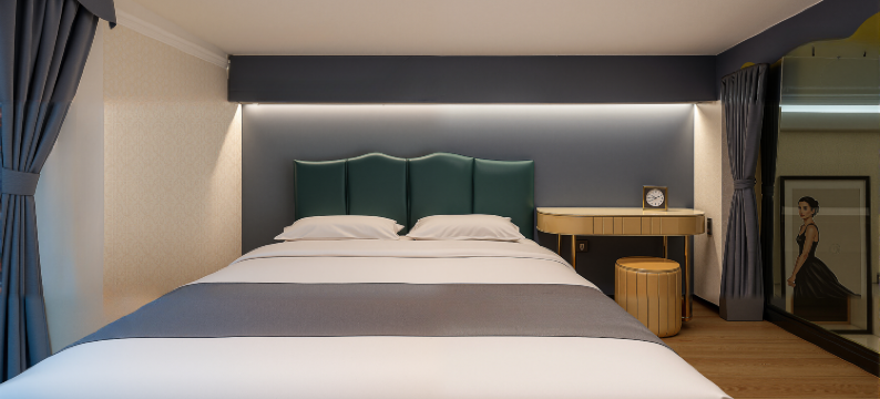 枕畔·戴维斯丨Balcony Penthouse(深圳北站汇隆中心店)图片