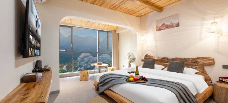 明湖•原木风丨Lakeside Manor设计民宿(明湖国家湿地公园店)图片