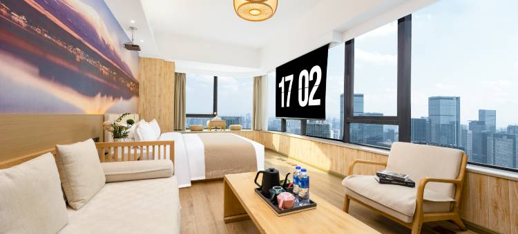 青年阳光轻奢投影酒店(成都东郊记忆龙湖滨江天街店)图片