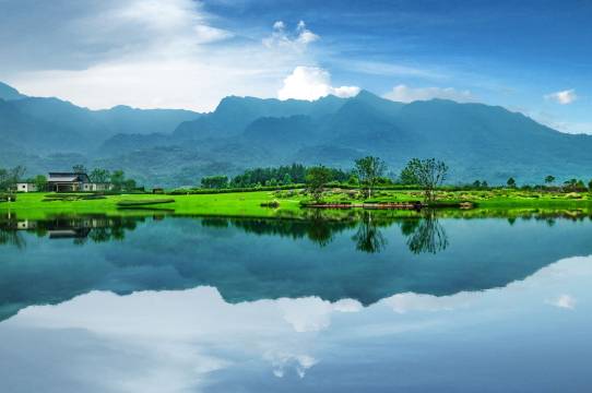 峨眉山高桥里涵田松果酒店图片